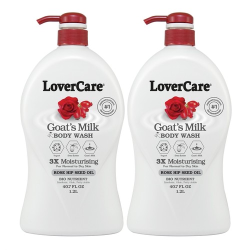 Lovercare goat milk shower - milk,