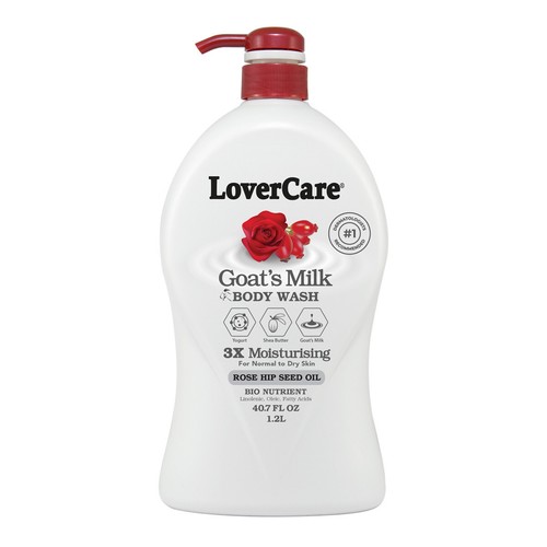 Lovercare goat milk shower - milk,