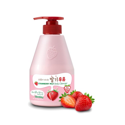 Korean strawberry milk body - strawberry,