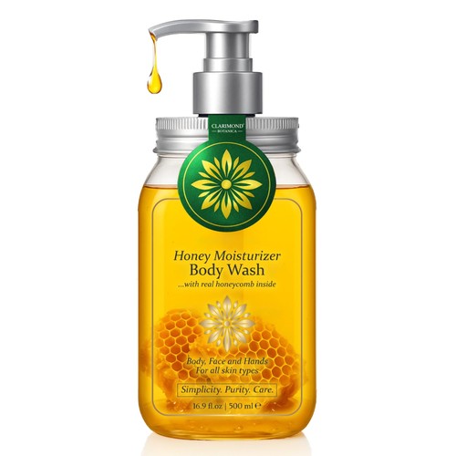 Organic honey body wash - organic,